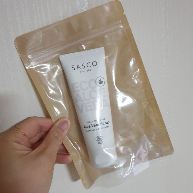 사스코 에코 알로에 베라 스크럽 리뷰 사진