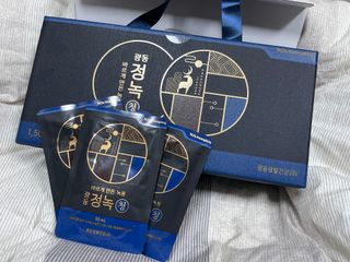 광동생활건강 [광동] 바르게 만든 녹용, 광동정녹청 — 4점을 준 리뷰어가 2022년 1월 올린 사용 사진