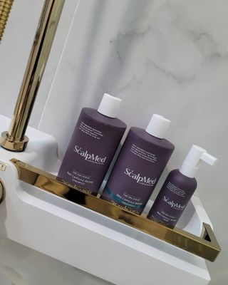 스칼프메드 레드캡슐바이옴 두피케어 프로바이오틱스 유산균 두피관리 세트 — 5점을 준 리뷰어가 2021년 4월 올린 사용 사진