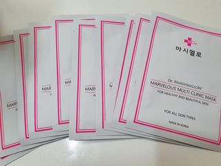 닥터마시멜로 마블러스 멀티 클리닉 마스크 — 5점을 준 리뷰어가 2021년 2월 올린 사용 사진