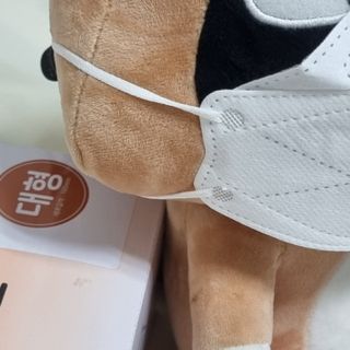 케이파이 나날마스크 [케이파이 나날] KF94 마스크 50매입 (개별포장) ,  여름에도 좋은 숨쉬기 편한 순수 국산 마스크 — 5점을 준 리뷰어가 2022년 9월 올린 사용 사진