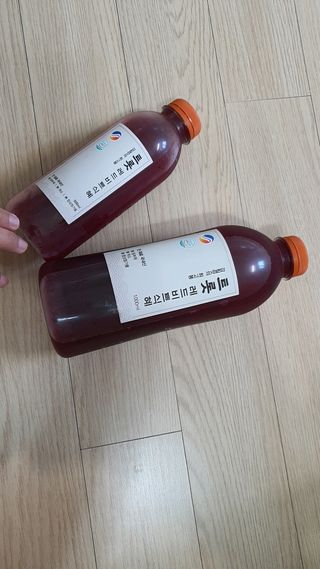 트롯전통식혜 트롯레드비트식혜 1리터 +500리터 — 5점을 준 리뷰어가 2021년 5월 올린 사용 사진