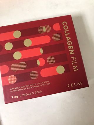 프리마인 귀족의 콜라겐, 92배 흡수율. 럭셔리 프리미엄 셀라브 콜라겐필름 30매 — 5점을 준 리뷰어가 2021년 10월 올린 사용 사진