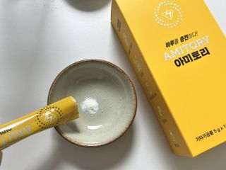 주식회사 씨크릿비에프랩 마시는 아미노산 아미토리 열대과일맛 14포 [1포, 5g / 보틀증정] — 5점을 준 리뷰어가 2023년 2월 올린 사용 사진