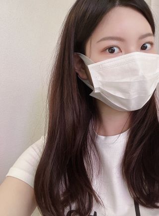 케이퓨리 KF80 덴탈 귀편한 숨쉬기편한 마스크 50매 — 5점을 준 리뷰어가 2023년 4월 올린 사용 사진