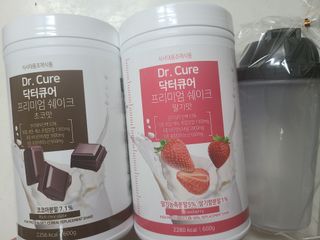 뉴트리션팩토리 닥터큐어 프리미엄쉐이크 다이어트쉐이크 — 5점을 준 리뷰어가 2021년 8월 올린 사용 사진