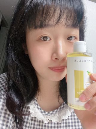 랑벨 내츄럴 딥 립앤아이 리무버 210ml — 5점을 준 리뷰어가 2022년 6월 올린 사용 사진