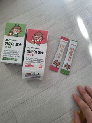 아이비웰니스 빵순이 효소 키위맛 7포 + 석류맛 7포 (총 14포, 2주분) — 5점을 준 리뷰어가 2022년 10월 올린 사용 사진