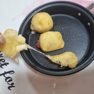 Dog&Ball 독앤볼 [Dog&Ball] 미니찹쌀볼도그 찹쌀치즈볼 — 5점을 준 리뷰어가 2021년 8월 올린 사용 사진