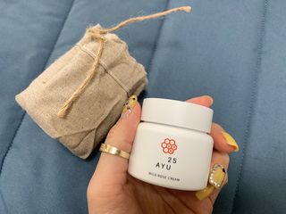 AYU25[아유트웬티파이브]다마스크로즈워터 베이스 천연 수분 촉촉 크림 — 5점을 준 리뷰어가 2021년 4월 올린 사용 사진