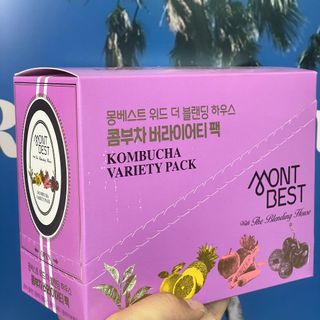 몽베스트 위드더 블랜딩 하우스 콤부차 _ 버라이어티팩 — 4.5점을 준 리뷰어가 2023년 6월 올린 사용 사진