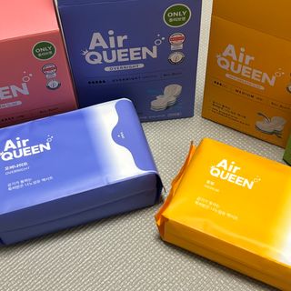 에어퀸 뉴브레스 유기농 생리대 4종 (팬티라이너 20P + 중형 10P + 대형 10P + 오버나이트 8P)_체험단 — 5점을 준 리뷰어가 2024년 5월 올린 사용 사진