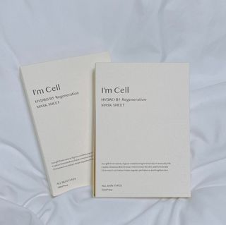 아이엠셀 하이드로 B5 리제너레이션 마스크시트 — 4점을 준 리뷰어가 2021년 5월 올린 사용 사진