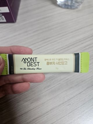 몽베스트 [MONTBEST] 330mL 20병 & 블랜딩 콤부차 달콤 4종 — 5점을 준 리뷰어가 2024년 11월 올린 사용 사진