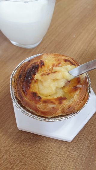 디앙뜨 포르투갈 에그타르트 오리지널 맛+패션후르츠 맛 중 택1 — 5점을 준 리뷰어가 2021년 7월 올린 사용 사진