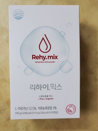 리하이.믹스 수분보충용믹스 리하이.믹스 (Rehy.mix) — 5점을 준 리뷰어가 2022년 7월 올린 사용 사진