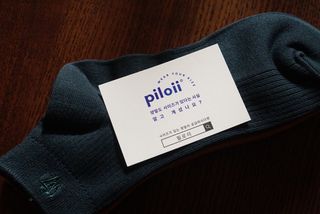 [사이즈가 있는 양말 필로이] 남/여 골지 발목 양말 4족 세트 남【S, M, L, XL】여【S, M, L】_컬러 랜덤 — 5점을 준 리뷰어가 2022년 6월 올린 사용 사진