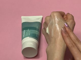 [후르디아] 올리브영 저자극 비건바디로션 — 5점을 준 리뷰어가 2023년 3월 올린 사용 사진