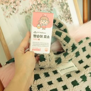 아이비웰니스 빵순이 식탁 위의 필수템! 빵순이 효소 키위맛 100포 + 석류맛 14포 (총 114포) — 5점을 준 리뷰어가 2023년 1월 올린 사용 사진