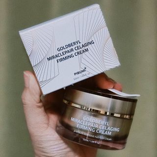 피부미 골드베릴 미라클페어 세레이징 퍼밍 크림 50ml — 5점을 준 리뷰어가 2021년 9월 올린 사용 사진