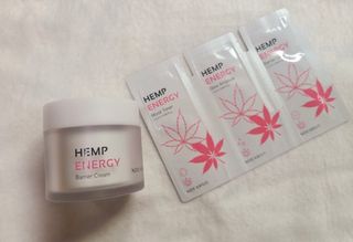 엔디어고 햄프에너지 베리어 크림 50ml — 5점을 준 리뷰어가 2022년 11월 올린 사용 사진