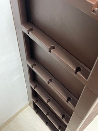 올맘 커넥트 5단 서랍장+분리커버+연결선반 구성 아이보리/브라운 — 5점을 준 리뷰어가 2021년 8월 올린 사용 사진