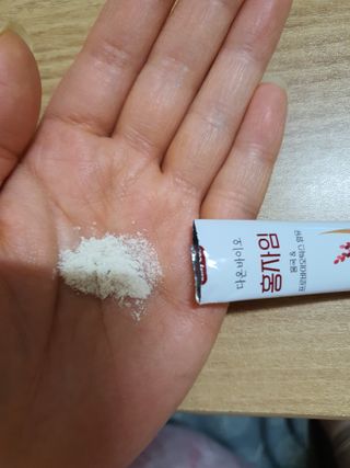 하루 1포로 콜레스테롤, 유산균, 고역가 소화효소까지 한번에 섭취! 다온바이오 홍자임 1개월분(30포) — 4점을 준 리뷰어가 2022년 12월 올린 사용 사진