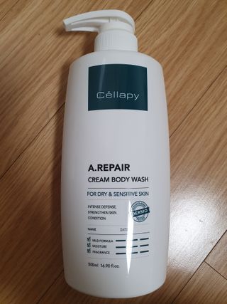 셀라피 에이리페어 크림 바디 워시 2세대 500ml — 5점을 준 리뷰어가 2021년 1월 올린 사용 사진