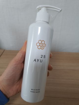 AYU25[아유트웬티파이브]피부 진정, 보습 와일즈 로즈 핸드워시 — 5점을 준 리뷰어가 2021년 3월 올린 사용 사진