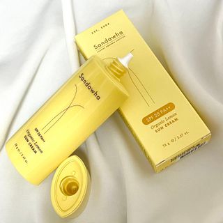 스킨큐어 산다화 유기농 레몬썬크림 — 5점을 준 리뷰어가 2023년 6월 올린 사용 사진