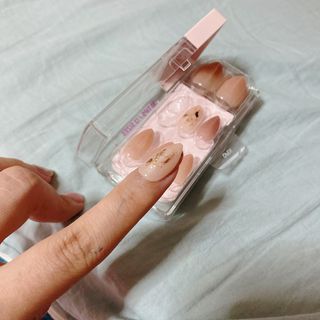 데싱디바 매직프레스 가을매니 코핀 5종 중 택1 — 5점을 준 리뷰어가 2021년 10월 올린 사용 사진