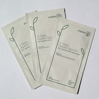 태그스킨 4스텝 주름개선 피부미백 영양 마스크팩 3개 세트(최신버전) — 5점을 준 리뷰어가 2022년 5월 올린 사용 사진