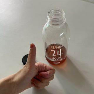 클린24시간 1BOX(5포) + 전용보틀(500ml) — 5점을 준 리뷰어가 2022년 9월 올린 사용 사진