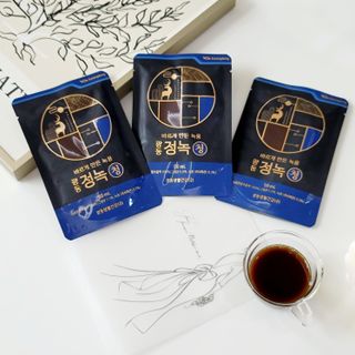 광동생활건강 [광동] 바르게 만든 녹용, 광동정녹청 30포. — 5점을 준 리뷰어가 2022년 1월 올린 사용 사진