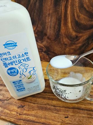 프리_[덴마크] 진하고 더 고소한 플레인 요거트 1.8L — 5점을 준 리뷰어가 2025년 5월 올린 사용 사진