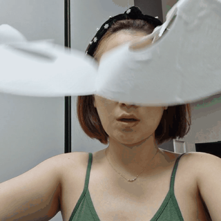 아이디플라코스메틱 페이스핏 플라스터 마스크 _ 리뉴얼 — 5점을 준 리뷰어가 2022년 4월 올린 사용 사진