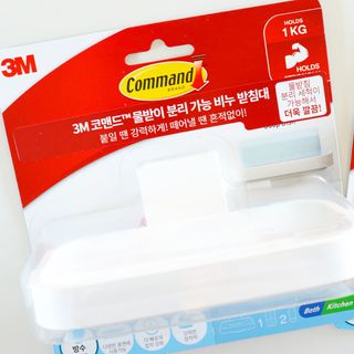 3M 클립이 유연한 칫솔걸이 + 물받이 분리 가능 비누 받침대 — 5점을 준 리뷰어가 2024년 5월 올린 사용 사진