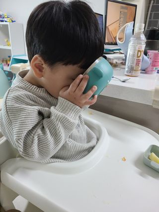 씨알푸드 뽀로로 시리얼 3종 — 5점을 준 리뷰어가 2022년 2월 올린 사용 사진