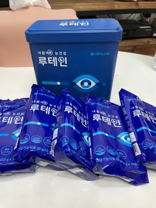 서울약사신협_내몸애눈건강루테인_2g x 50포 — 5점을 준 리뷰어가 2021년 1월 올린 사용 사진