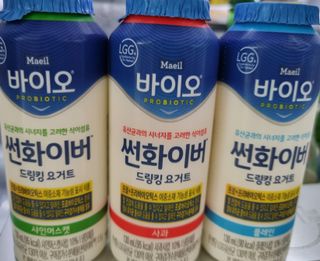 LIVE 매일바이오 썬화이버 드링킹 요거트 — 5점을 준 리뷰어가 2022년 8월 올린 사용 사진