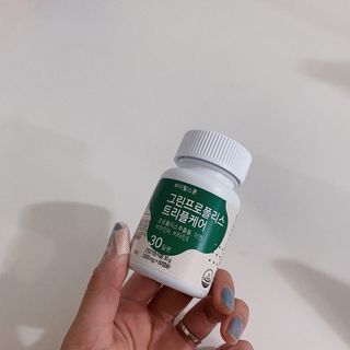 바이탈스푼 그린프로폴리스트리플케어 — 5점을 준 리뷰어가 2021년 6월 올린 사용 사진