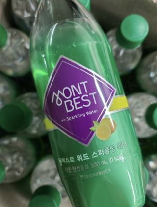 몽베스트 Montbest with Sparkling water Lemon OR Lime 20병(랜덤) — 5점을 준 리뷰어가 2021년 10월 올린 사용 사진