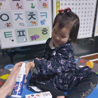 셀바이져 항균 스프레이 핸드워시 + 키즈세정제 SET — 5점을 준 리뷰어가 2021년 3월 올린 사용 사진