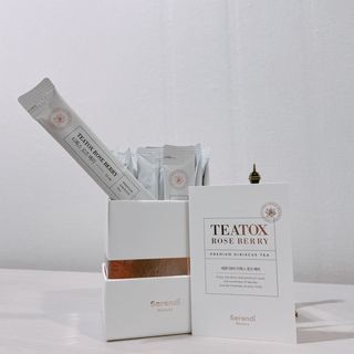 세렌디뷰티_이너뷰티 티톡스 로즈 베리 — 4.5점을 준 리뷰어가 2021년 3월 올린 사용 사진