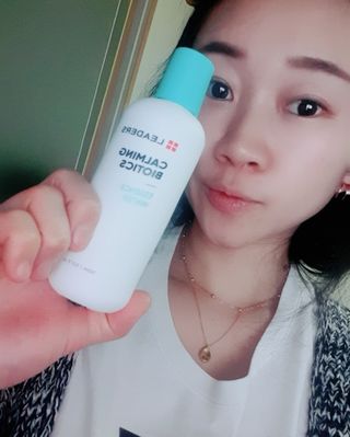 리더스코스메틱 리더스 카밍 바이오틱스 에센스 워터 — 5점을 준 리뷰어가 2021년 3월 올린 사용 사진