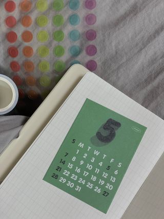 리훈 3달 핸디 데일리 이야기다이어리 만년 미니 작은 슬림 — 5점을 준 리뷰어가 2023년 5월 올린 사용 사진