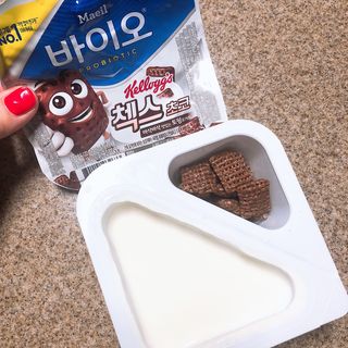 매일바이오 토핑요거트 — 5점을 준 리뷰어가 2021년 5월 올린 사용 사진