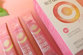 [인디닥터] 면역 생생 핑크 이뮨 젤리 — 5점을 준 리뷰어가 2022년 5월 올린 사용 사진