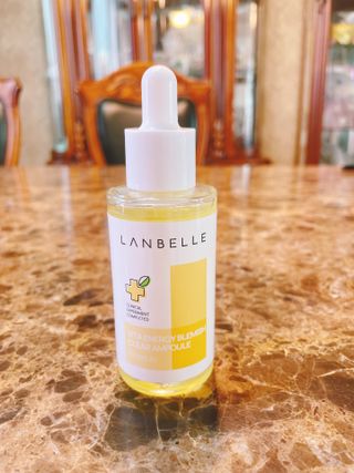 랑벨 비타 에너지 잡티 앰플 50ml 고농축 비타민, 저자극, 수분 촉촉, 미백 앰플 — 5점을 준 리뷰어가 2022년 4월 올린 사용 사진