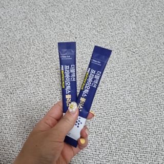 메이준뉴트리 더블액션 프리바이오틱스 플러스+ — 5점을 준 리뷰어가 2021년 6월 올린 사용 사진
